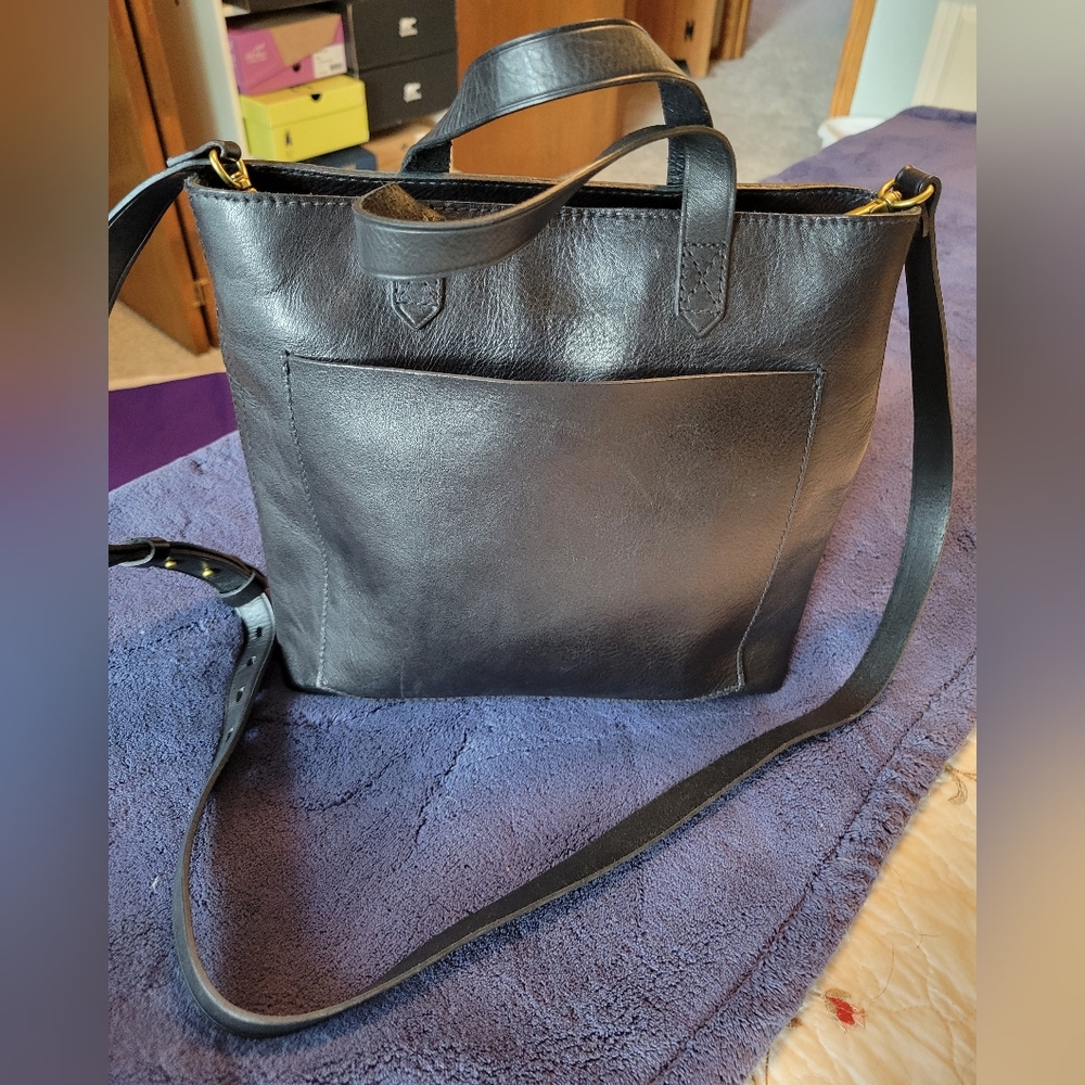 Madewell Ziptop Transport Tote (small)